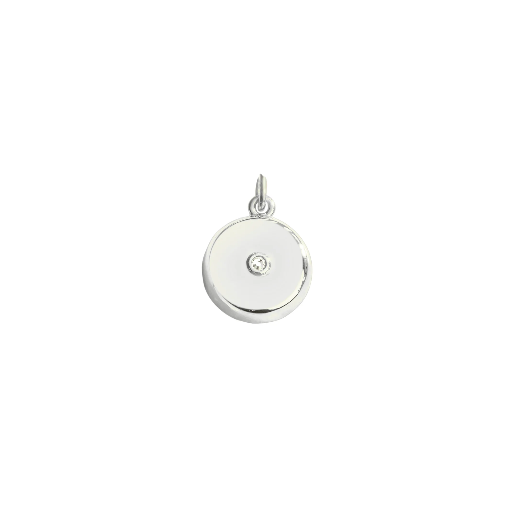 Silver Crystal Pendant Replacement Charm